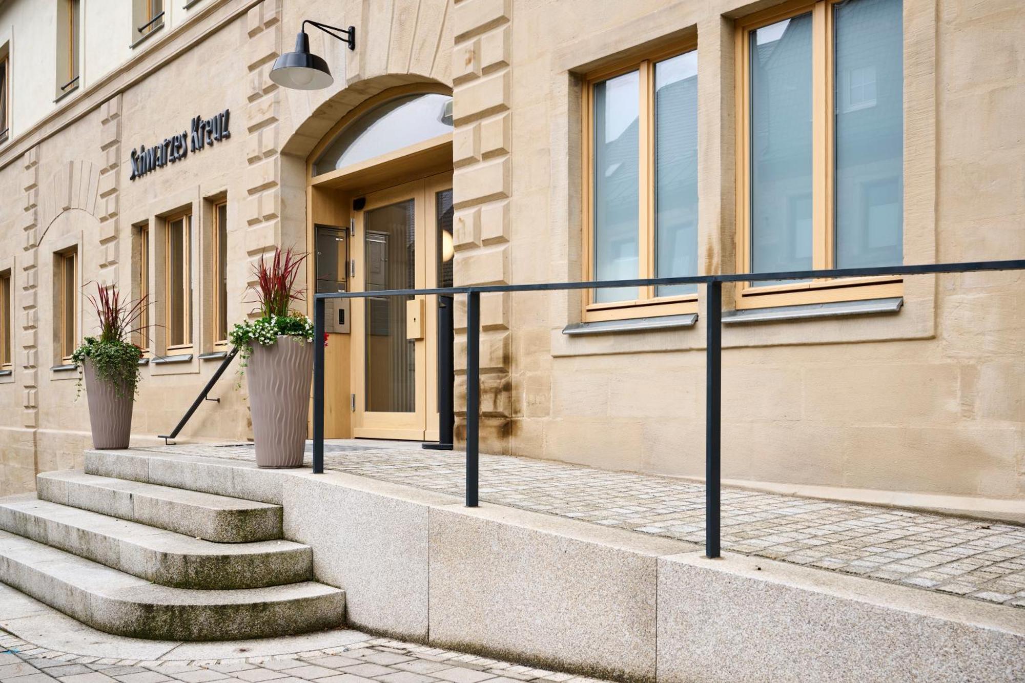 Schwarzes Kreuz Gasthaus Pension Teuschnitz Kültér fotó